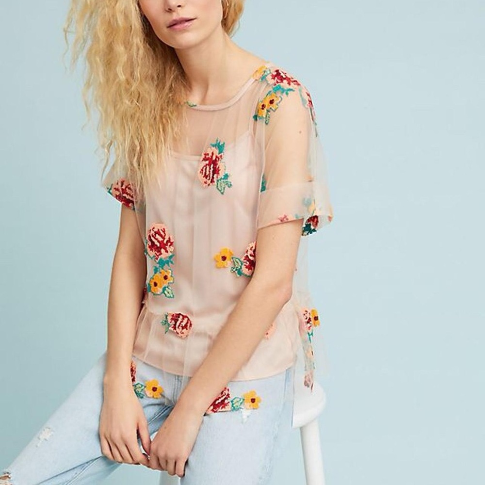 Rhapsody top by Eva France from Anthropologie